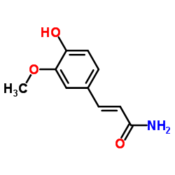 阿魏酸酰胺结构式