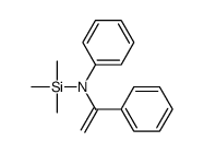 N-(1-phenylethenyl)-N-trimethylsilylaniline结构式