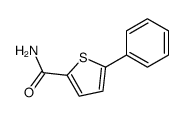 5-phenylthiophene-2-carboxamide结构式
