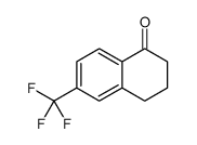 3,4-二氢-6-三氟甲基-1(2H)-萘酮结构式