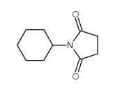 N-(环庚基)丁二酰胺结构式