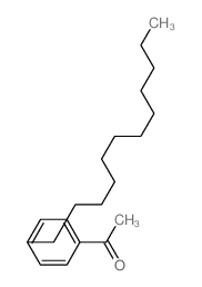 p-Laurylacetophenone结构式