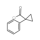 1-苯基环丙烷甲酰氯结构式