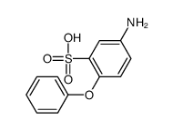 5-amino-2-phenoxybenzenesulfonic acid Structure