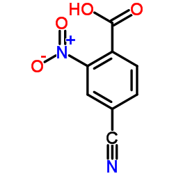 4-Cyano-2-nitrobenzoic acid Structure