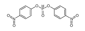 bis(4-nitrophenyl) phosphonate Structure