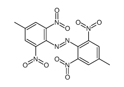 bis(4-methyl-2,6-dinitrophenyl)diazene Structure