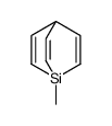 1-methyl-1-silabicyclo[2.2.2]octa-2,5,7-triene Structure