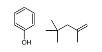 phenol,2,4,4-trimethylpent-1-ene Structure