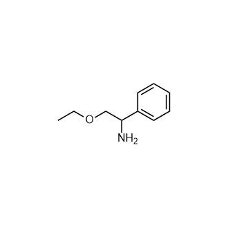 2-乙氧基-1-苯基乙胺结构式