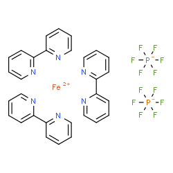 tris(2,2'-bipyridine)iron(II) bis(hexafluorophosphate) Structure