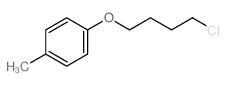 4-(4-甲基苯氧基)丁酰氯结构式