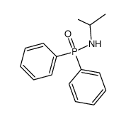 Diphenylphosphinsaeure-isopropylamid结构式