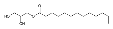 1-Tridecanoyl-rac-glycerol结构式