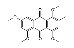 catenarin tetramethyl ether Structure
