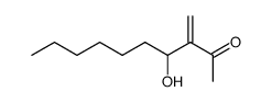 4-hydroxy-3-methylenedecan-2-one结构式