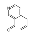 3-Pyridinecarboxaldehyde, 4-(2-propenyl)- (9CI)结构式