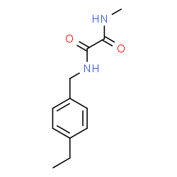 Ethanediamide, N-[(4-ethylphenyl)methyl]-N-methyl- (9CI) Structure