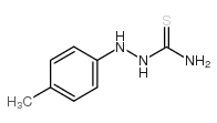 2-(4-甲基苯基)-1-肼硫代甲酰胺结构式