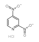 2,4-dinitropyridine,hydrochloride Structure