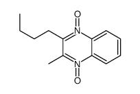 2-butyl-3-methyl-4-oxidoquinoxalin-1-ium 1-oxide结构式