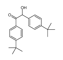 1,2-bis[4-(1,1-dimethylethyl)phenyl]-2-hydroxyethan-1-one Structure