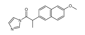 naproxen-N,N'-thionyldiimidazole结构式