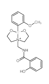 Boron,[N-[[bis(2-hydroxyethyl)amino]methyl]-2-hydroxybenzamidato(2-)-NN,ON,ON'](2-methoxyphenyl)-,(T-4)- (9CI) structure