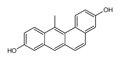 12-Methylbenz(a)anthracene-3,9-diol结构式
