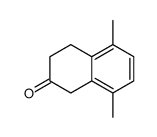 5,8-dimethyl-3,4-dihydro-1H-naphthalen-2-one结构式