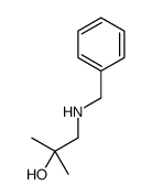 1-(benzylamino)-2-methylpropan-2-ol structure