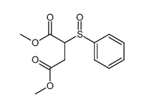 dimethyl 2-(phenylsulfinyl)succinate Structure
