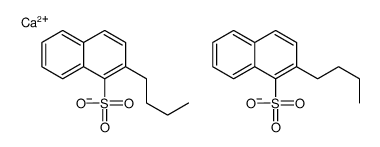 calcium bis(butylnaphthalenesulphonate)结构式