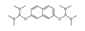1,1'-(naphthalene-2,7-diylbis(oxy))bis(N,N,N',N'-tetramethylphosphanediamine) Structure