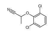 2-(2,6-dichlorophenoxy)-propionitrile结构式