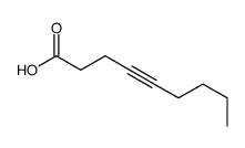non-4-ynoic acid结构式