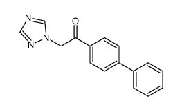 1-(4-phenylphenyl)-2-(1,2,4-triazol-1-yl)ethanone Structure