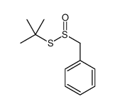 tert-butylsulfanylsulfinylmethylbenzene结构式