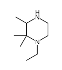 Piperazine, 1-ethyl-2,2,3-trimethyl- (7CI) Structure