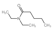 Pentanamide,N,N-diethyl-结构式