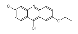2-ethoxy-6,9-dichloro-acridine结构式