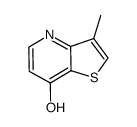 3-甲基噻吩并[3,2-b]吡啶-7-醇结构式