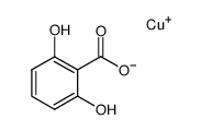 Cu(I) 2,6-dihydroxycarboxylate结构式