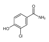 3-氯-4-羟基苯甲酰胺结构式
