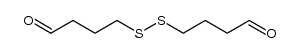 4-butanal disulfide Structure
