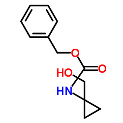 N-[1-(羟甲基)环丙基]氨基甲酸苯甲酯结构式