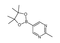 2-甲基嘧啶-5-硼酸频哪醇酯结构式