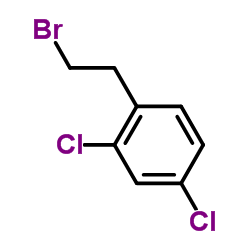 2,4-二氯苯乙基溴结构式