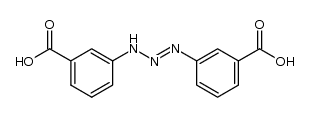 N,N'-bis(3-carboxy-phenyl)-triazene结构式