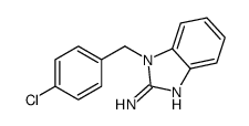 1-(4-氯苄基)-1H-苯并咪唑-2-甲胺结构式